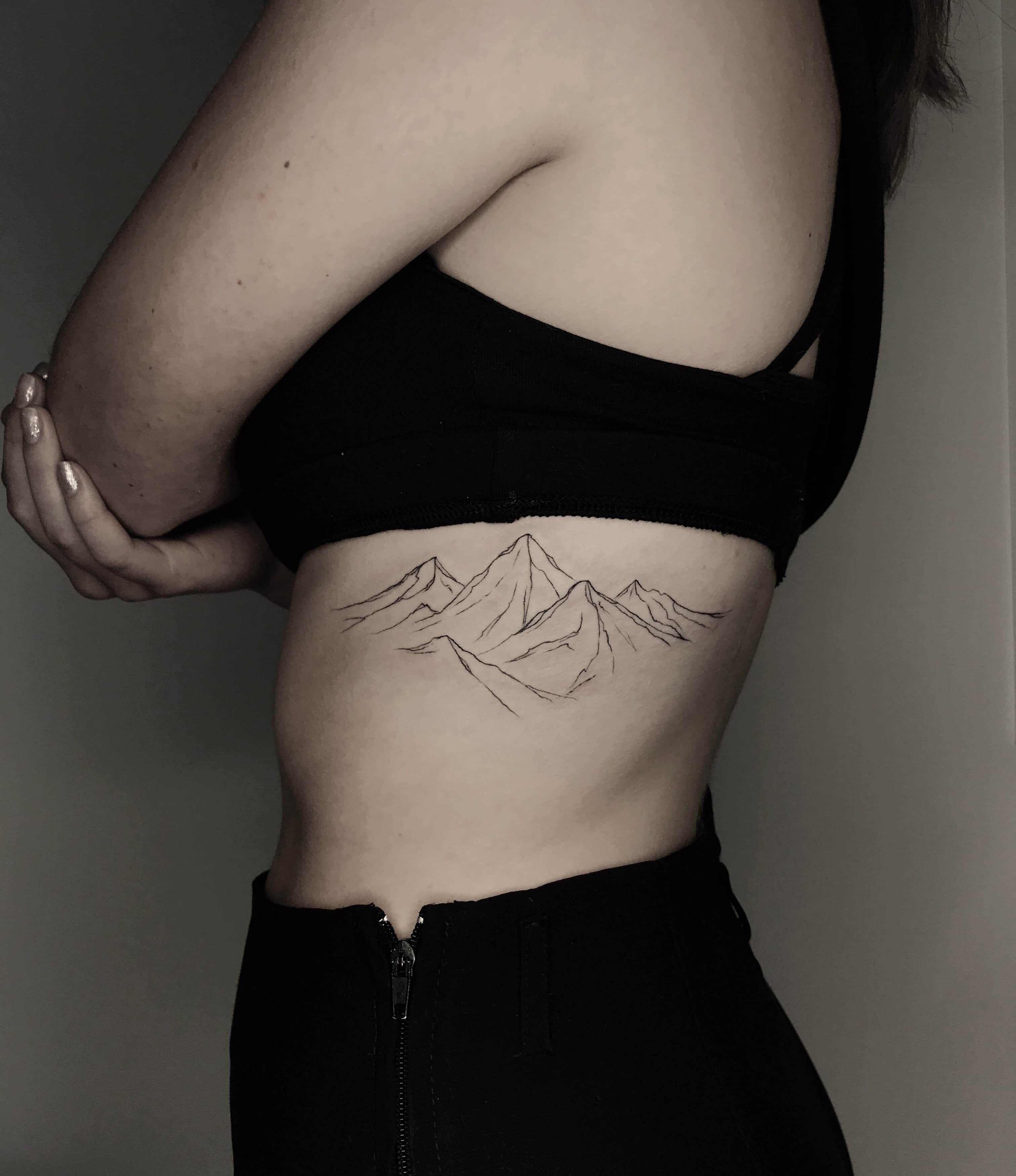 Татуировки Для Девушек Фото Черные