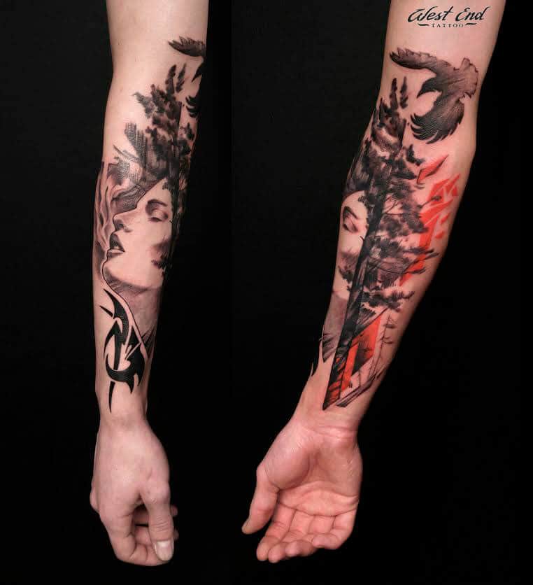 Татуировки в студии Baraka