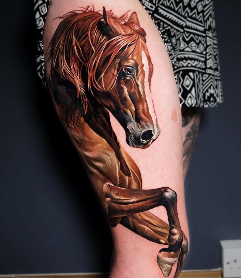 Стоковые иллюстрации по запросу Татуировки лошади