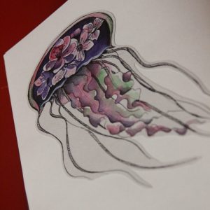 Эскиз медуза