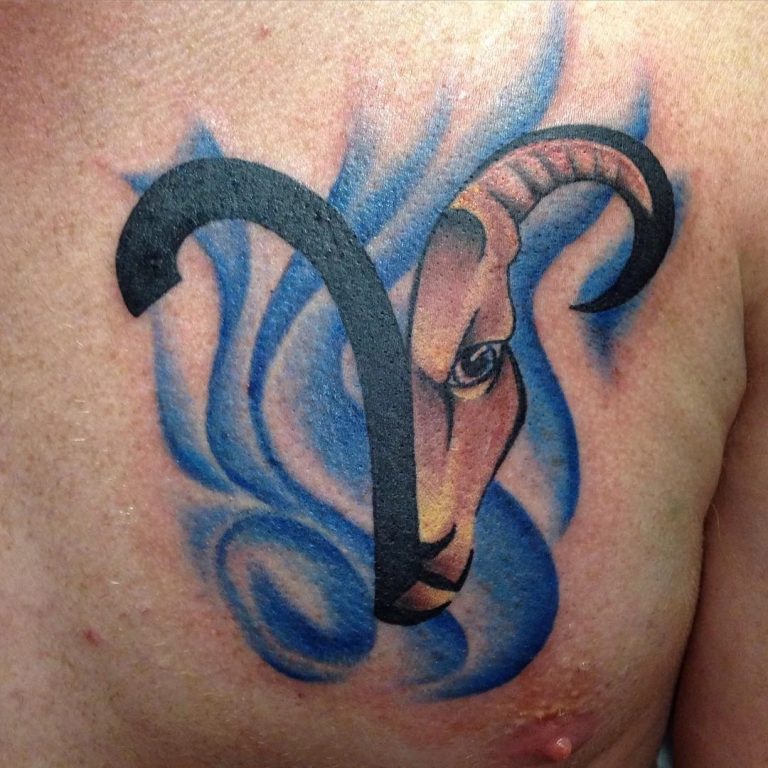 Татуировки зодиака Телец: символика и значение